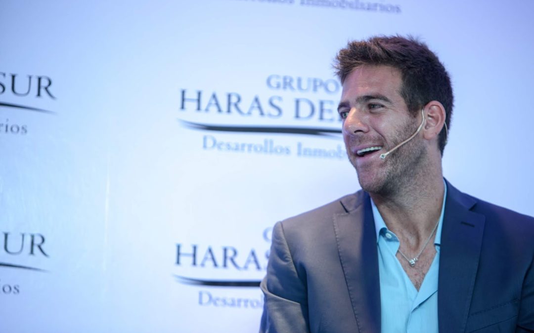 Del Potro presentó el torneo Haras Tenis Tour