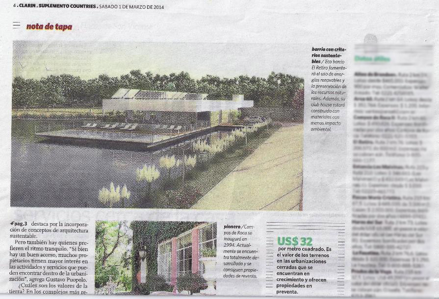 Barrio con criterios sustentables