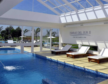 Club House con piscina in-out