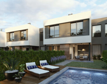 Galerías con parrilla propia Houses Sophia